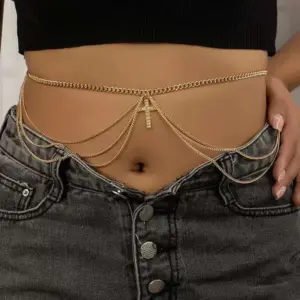 Cross Waist Chain
