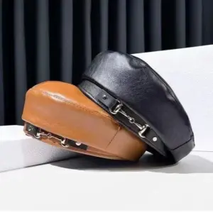 Leather Berets