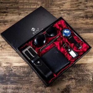 6 in 1 Black Gift Set