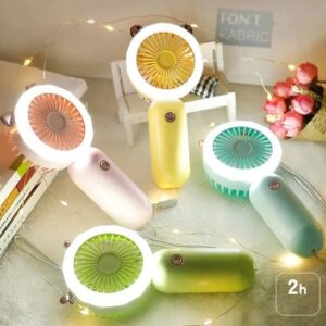 Portable Fans With Led Light