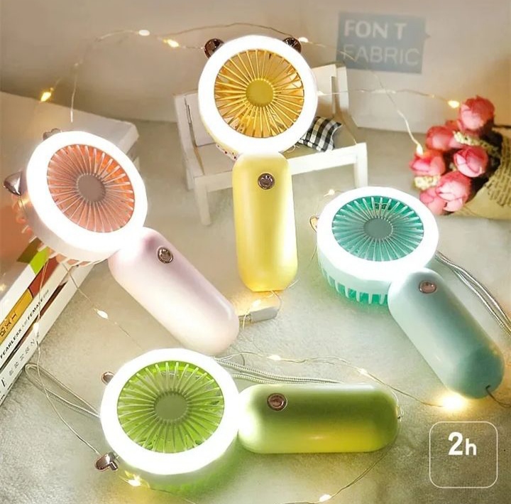 Portable Fans With Led Light