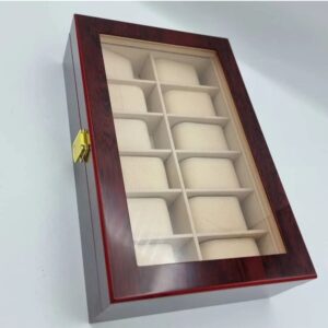 12 Slot Wooden Organizer