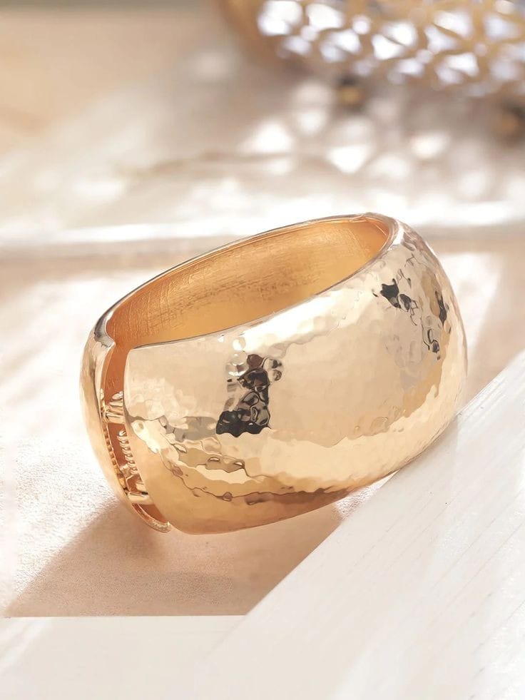 Gold Chunky Bangle